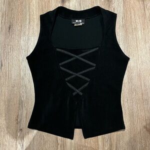 Y2K Vintage Medieval Style Corset Top